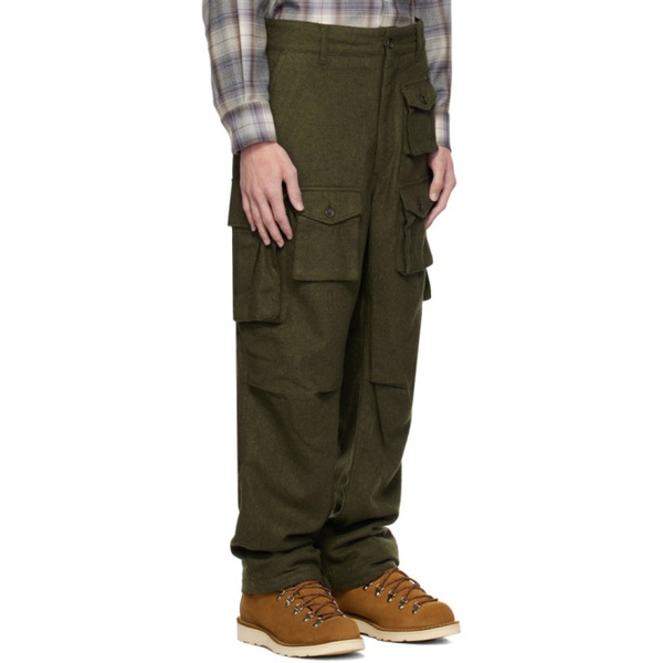  엔지니어드가먼츠 Engineered Garments Green FA Cargo Pants 232175M188000