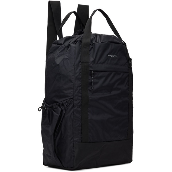  엔지니어드가먼츠 Engineered Garments Black Ripstop Backpack 232175M166001