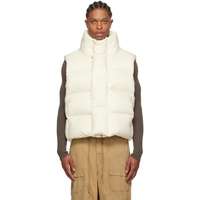 Entire Studios 오프화이트 Off-White Quilted Down Vest 241940M185002