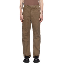 Entire Studios Brown Task Trousers 241940M191005