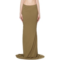 Entire Studios Brown Tink Maxi Skirt 241940F093000