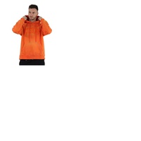 Etudes Mens Orange Racing Logo Cotton Hoodie E20M-109-14