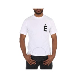 Etudes White Wonder Patch Cotton Jersey T-Shirt E18M-421-02