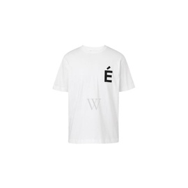 Etudes White Wonder Patch Cotton Jersey T-Shirt E18M-421-02