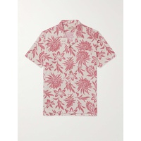 FAHERTY Cabana Camp-Collar Floral-Jacquard Cotton-Blend Terry Shirt 1647597307641771