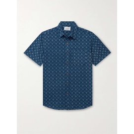 FAHERTY Tropical Printed Organic Cotton-Poplin Shirt 1647597307661645