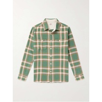 FAHERTY The Surf Checked Organic Cotton-Flannel Shirt 1647597319023924