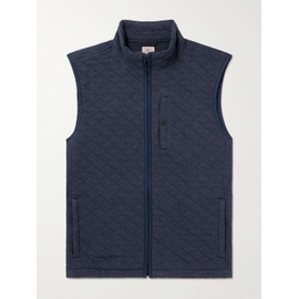 FAHERTY Epic Quilted Cotton-Blend Gilet 1647597319023901