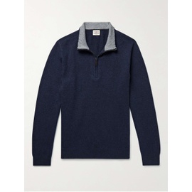FAHERTY Jackson Hole Organic Cotton-Blend Half-Zip Sweater 1647597294940525