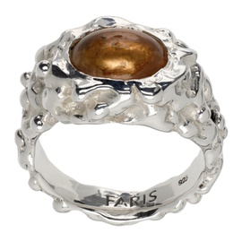 FARIS Silver Roca Eye Ring 241069F024001