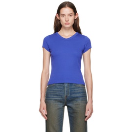 FLORE FLORE SSENSE Exclusive Blue Jill T-Shirt 241924F110001