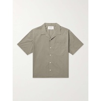 FRAME Camp-Collar Organic Cotton-Sateen Shirt 1647597307272821