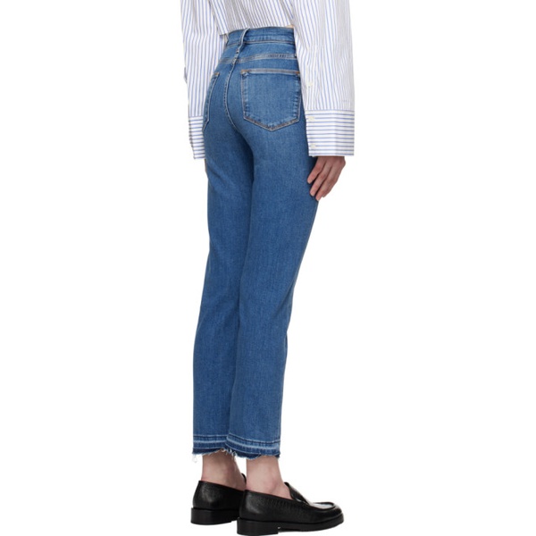  FRAME Blue Le High Straight Jeans 232455F069040