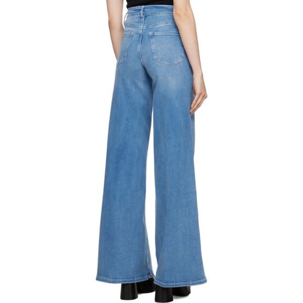  FRAME Blue Le Palazzo Jeans 232455F069054