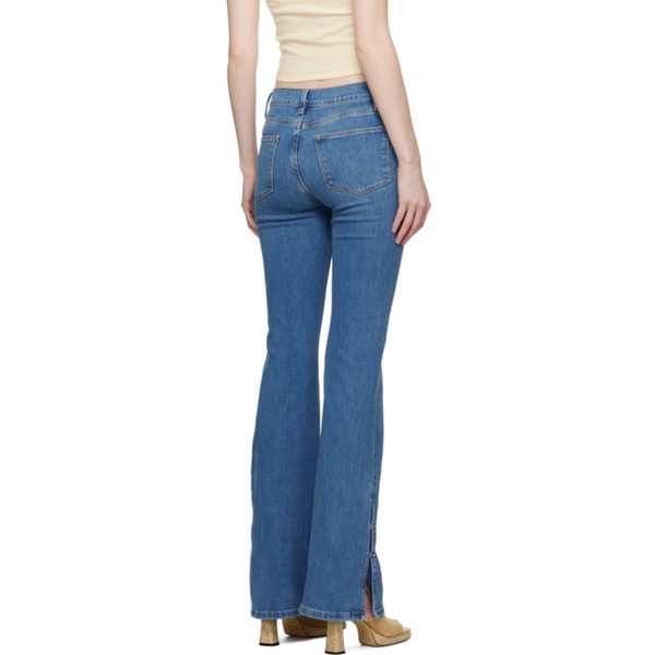  FRAME Blue Le High Flare Jeans 232455F069037