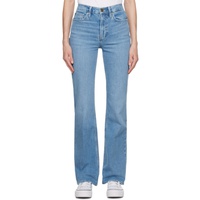 FRAME Blue The Slim Stacked Jeans 241455F069023