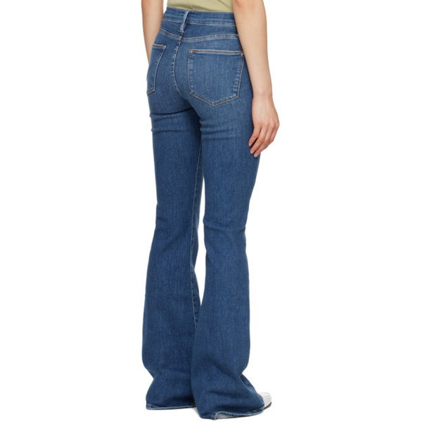  FRAME Blue Le High Flare Jeans 242455F069000
