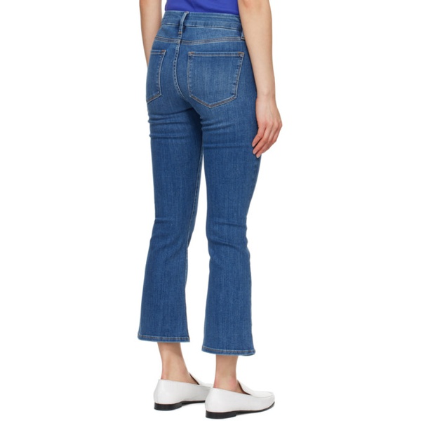  FRAME Blue Le Crop Mini Boot Jeans 242455F069001