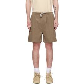 FRAME Tan Three-Pocket Shorts 231455M193010