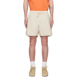 FRAME 오프화이트 Off-White Padded Shorts 231455M193011