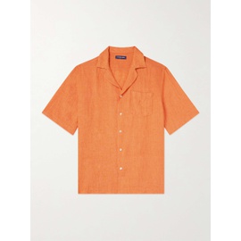 FRESCOBOL CARIOCA Angelo Camp-Collar Linen Shirt 1647597308119224