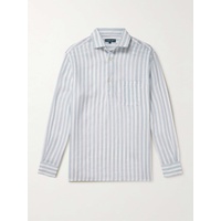 FRESCOBOL CARIOCA Porto Striped Linen Shirt 1647597308119126