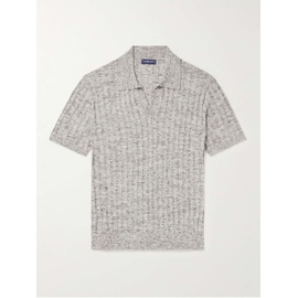 FRESCOBOL CARIOCA Rino Ribbed Cotton-Blend Polo Shirt 1647597318770870