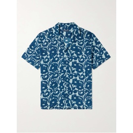 FRESCOBOL CARIOCA Roberto Camp-Collar Floral-Print Linen Shirt 1647597327872879