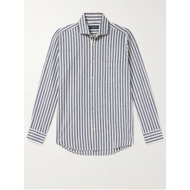 FRESCOBOL CARIOCA Emilio Striped Cotton-Pique Shirt 1647597327873027
