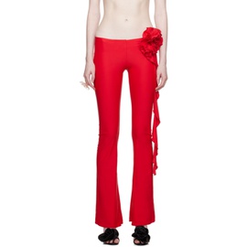 FanciClub Red The Gun Trousers 241730F087003