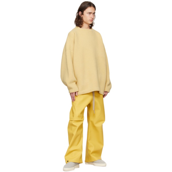  피어오브갓 Fear of God Yellow Rubberized Trousers 241782M191013