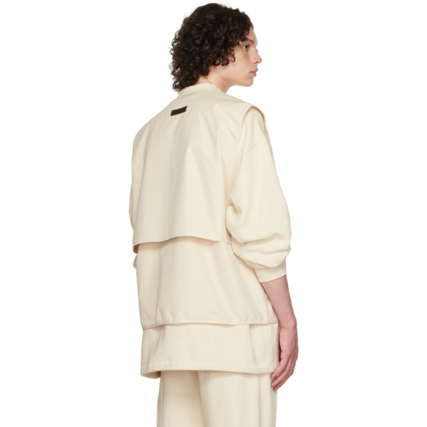  피어오브갓 Fear of God 에센셜 ESSENTIALS 오프화이트 Off-White Cotton Vest 222161M185000