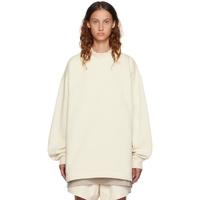 피어오브갓 Fear of God 에센셜 ESSENTIALS 오프화이트 Off-White Relaxed Sweatshirt 222161F098009