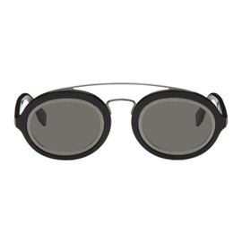 펜디 Fendi Black FF Around Sunglasses 232693M134002