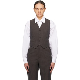 Filippa K Gray Tailored Vest 241072F068002