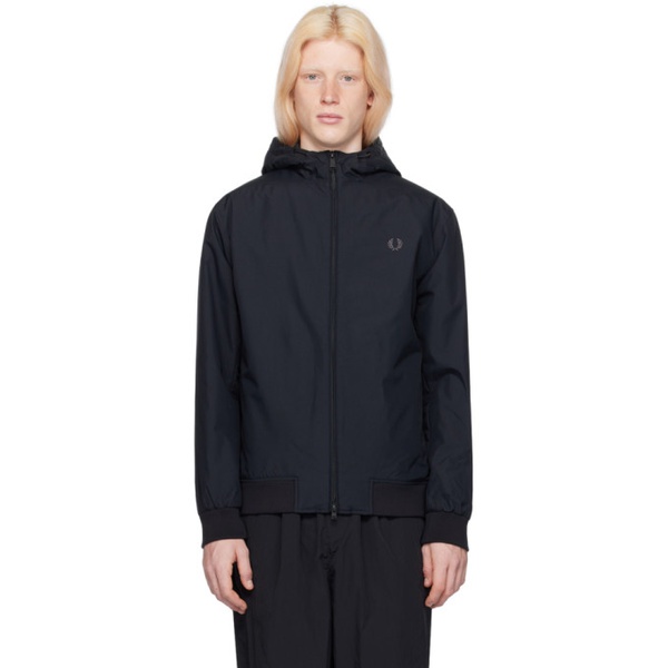  Fred Perry Black Brentham Jacket 241719M180002