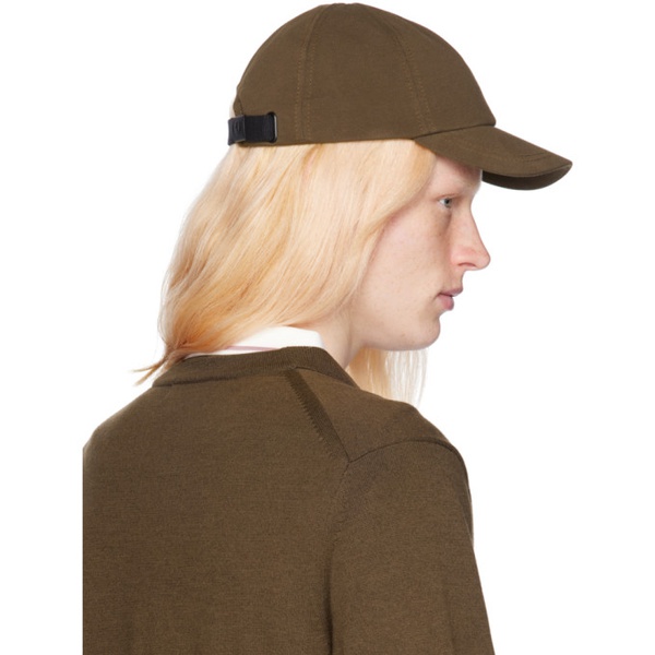  Fred Perry Brown Classic Pique Cap 241719M139000