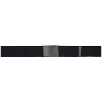 Fred Perry Black Graphic Branded Webbing Belt 241719M131001
