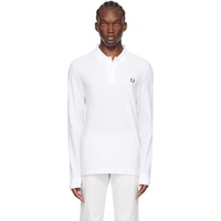 Fred Perry White M6006 Polo 242719M212033