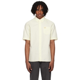 Fred Perry 오프화이트 Off-White Embroidered Shirt 242719M192009