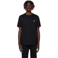 Fred Perry Black Ringer T-Shirt 232719M213009