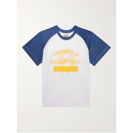 GALLERY DEPT. Logo-Print Mesh T-Shirt 1647597294968111