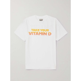GALLERY DEPT. Vitamin D Logo-Print Cotton-Jersey T-Shirt 1647597316241876