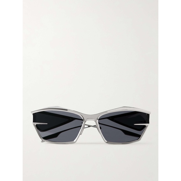  지방시 GIVENCHY EYEWEAR Giv Cut Cat-Eye Silver-Tone Sunglasses 1647597322519586