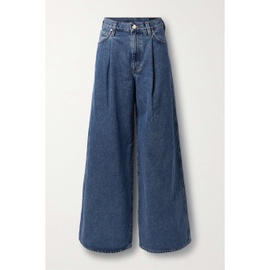 골드사인 GOLDSIGN The Atticus pleated low-rise wide-leg jeans 790725297