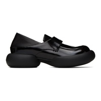 GRAPE Black Basic Loafers 232523F121002