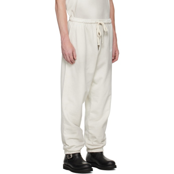 GUESS USA 오프화이트 Off-White Printed Sweatpants 231603M190000