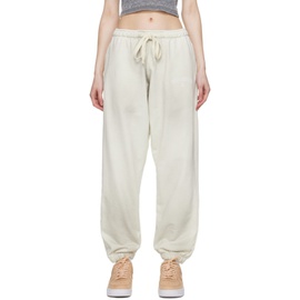 GUESS USA 오프화이트 Off-White Relaxed Lounge Pants 231603F086000