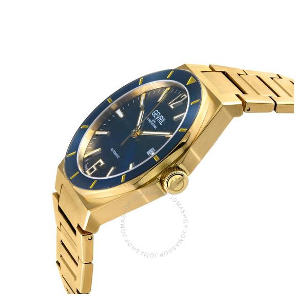  Gevril High Line Automatic Blue Dial Mens Watch 48402B