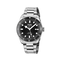 Gevril Yorkville Swiss Automatic Black Dial Mens Diver Watch 48600